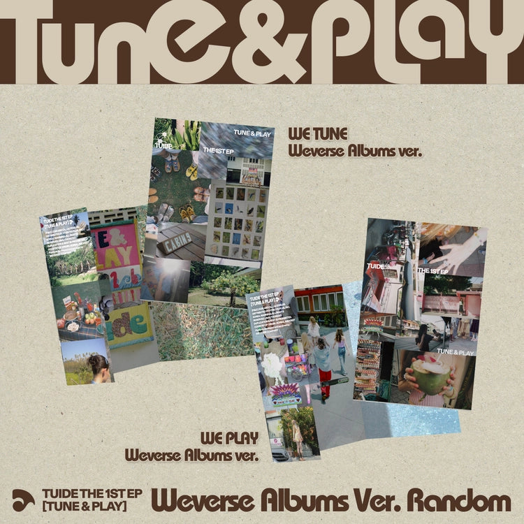 TUIDE THE 1ST EP - TUNE & PLAY (WEVERSE ALBUMS VER.)