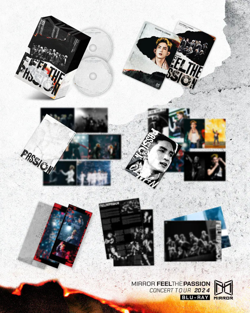 MIRROR FEEL THE PASSION CONCERT TOUR 2024 (Anson Kong Version) (2 Blu-ray)