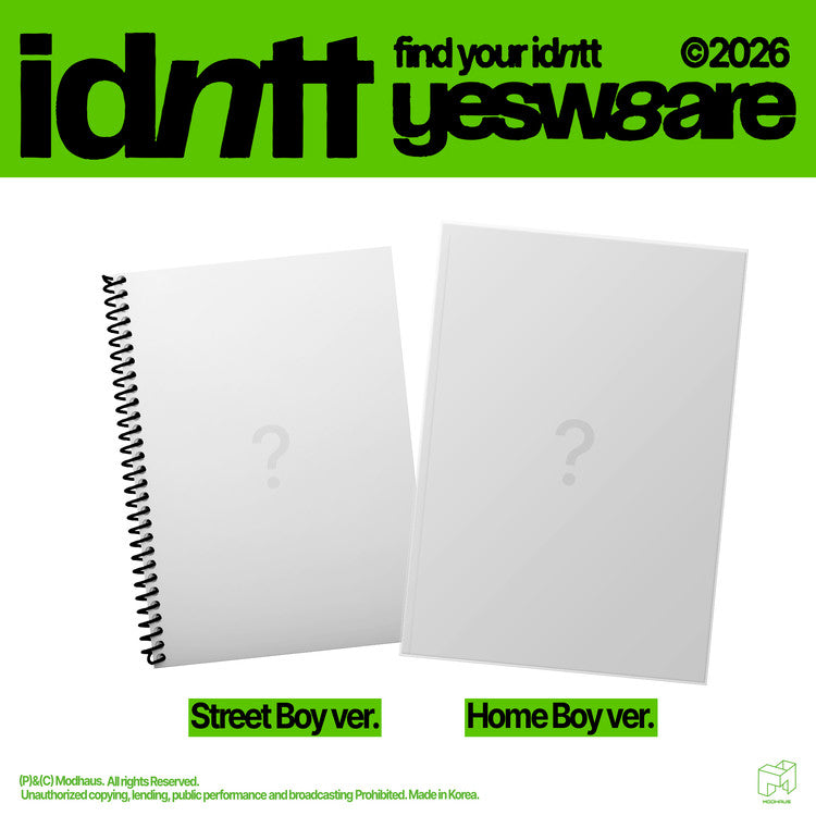 IDNTT MINI ALBUM - YESWEARE