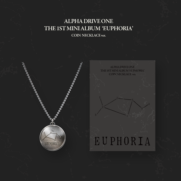 ALPHA DRIVE ONE THE 1ST MINI ALBUM - EUPHORIA (COIN NECKLACE VER.) (LIMITED EDITION)