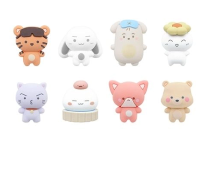 ATEEZ - 8TH ANNIVERSARY OFFICIAL MD RANDOM CABLE PROTECTOR FIGURE