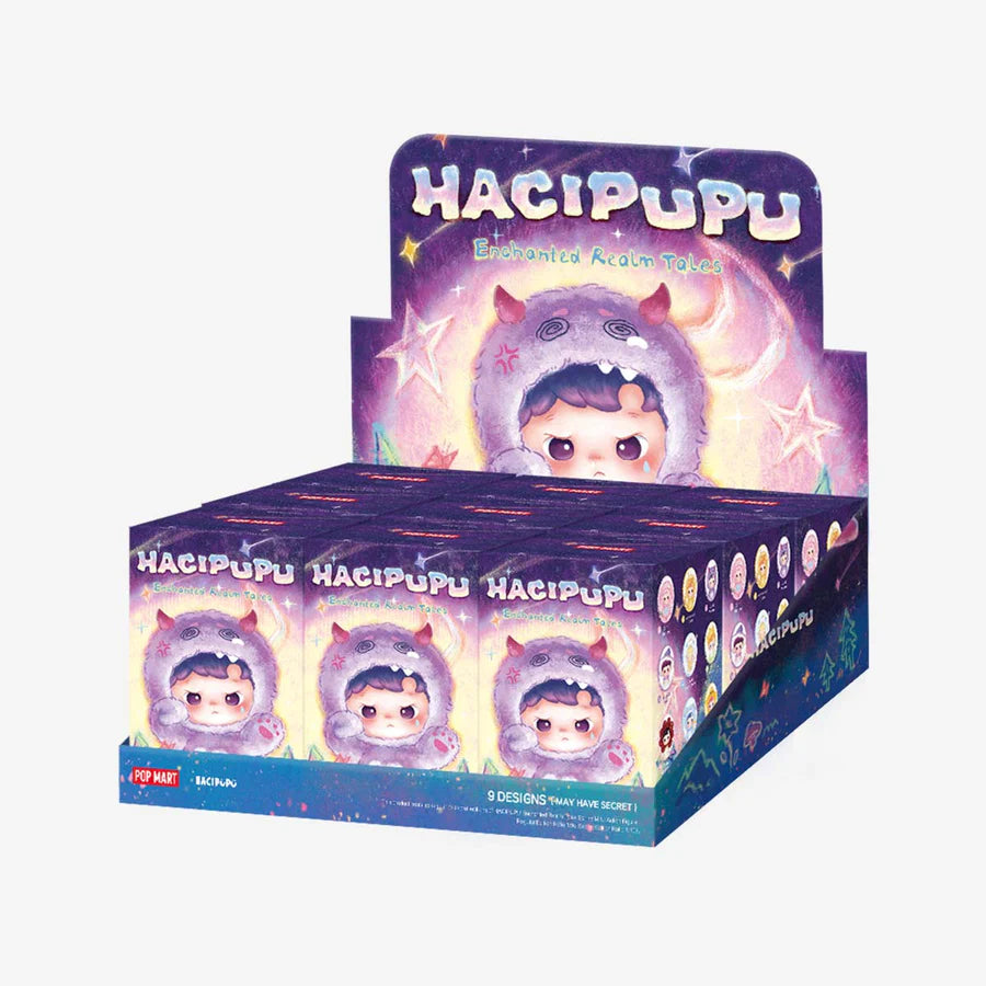 POP MART Authentic HACIPUPU Enchanted Realm Tales Series MINI Action Figure Mystery Box 9 Designs