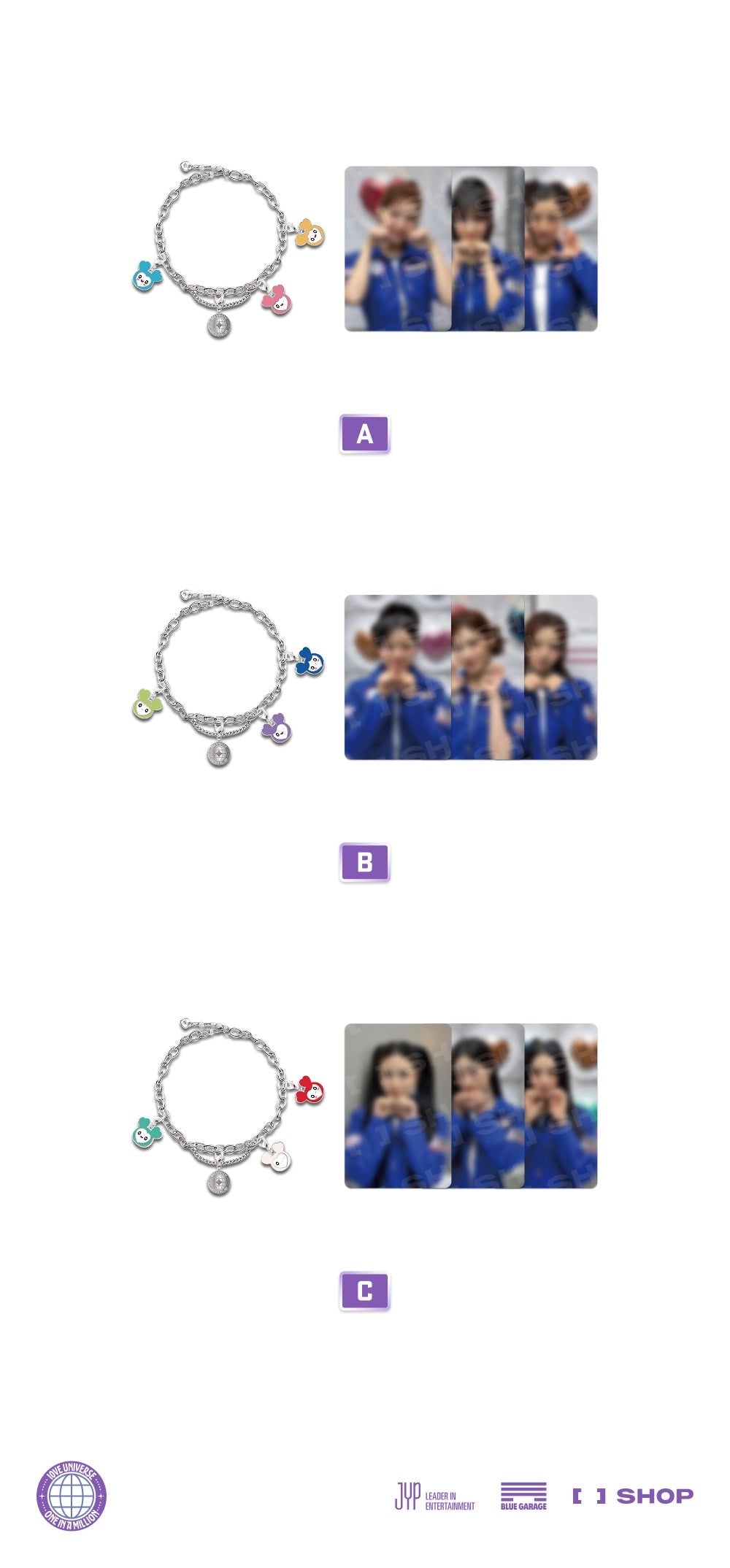 TWICE - 2025 TWICE FANMEETING <10VE UNIVERSE> - LOVELY CUSTOM BRACELET OFFICIAL MD