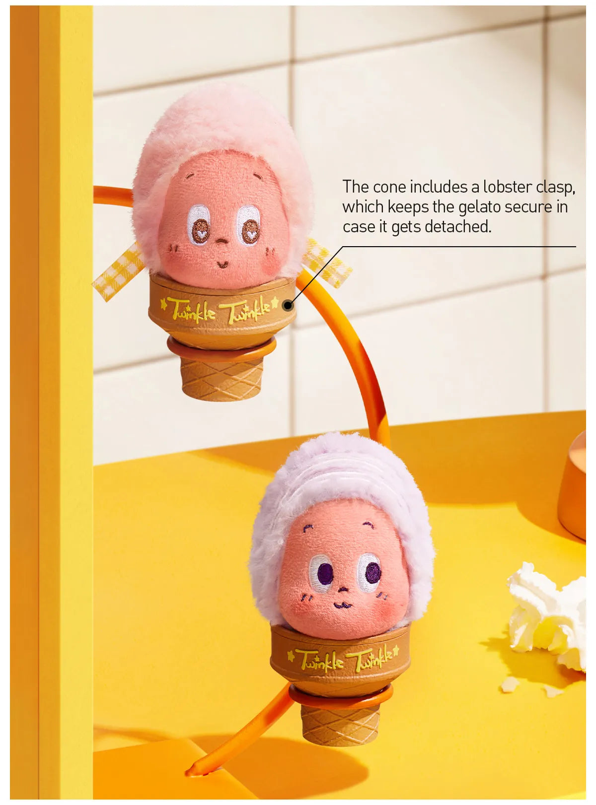 POP MART Twinkle Twinkle Moon Gelato Series Plush Mystery Box 4 Designs