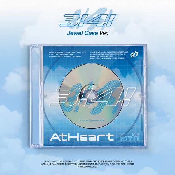 ATHEART SINGLE ALBUM - 3!4! (JEWEL CASE VER.)