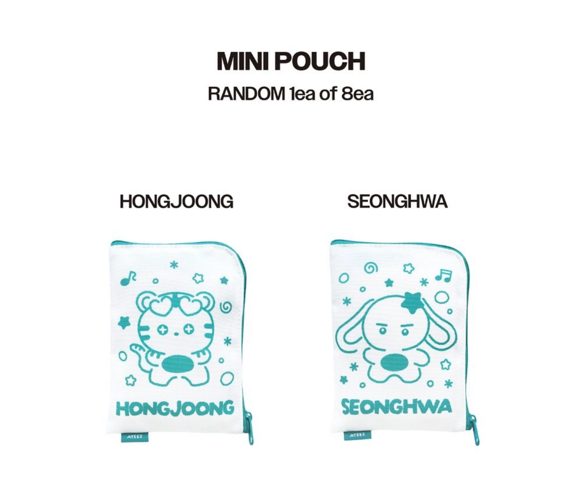 ATEEZ - 8TH ANNIVERSARY OFFICIAL MD RANDOM MINI POUCH