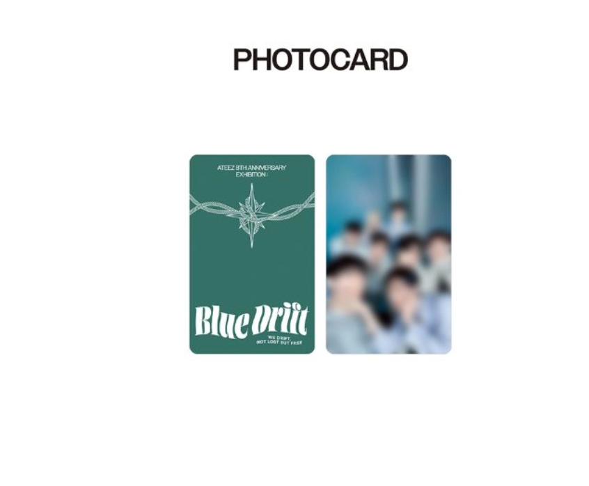 ATEEZ - 8TH ANNIVERSARY OFFICIAL MD RANDOM PHOTOCARD PACK