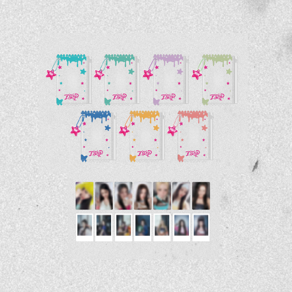BABYMONSTER - DRIP PVC PHOTOCARD POUCH SET OFFICIAL MD