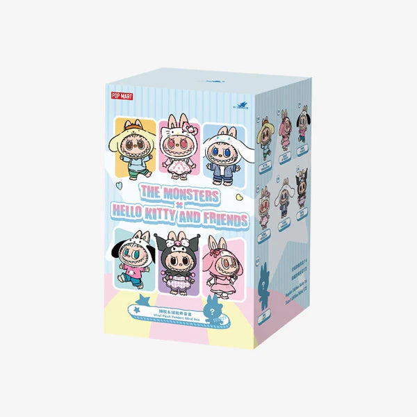 POP MART Authentic The MONSTERS Labubu x Sanrio Mystery Box 6 Designs