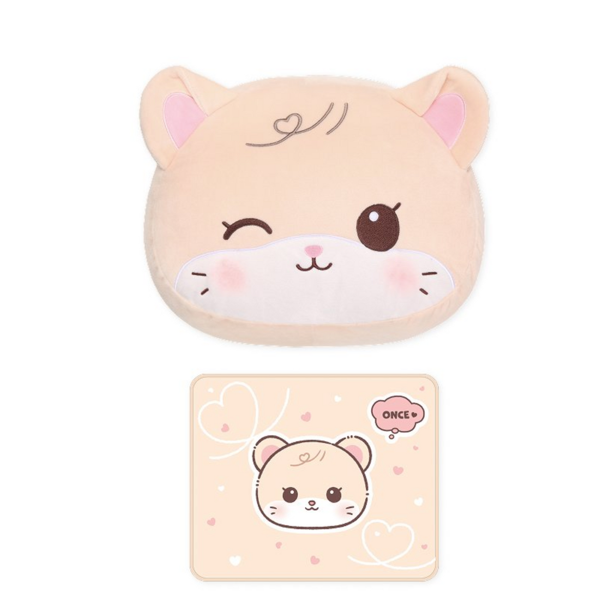 TWICE - 11TH ANNIVERSARY POP-UP STORE <TWICE THE THRILL> TDOONGZ CUSHION BLANKET