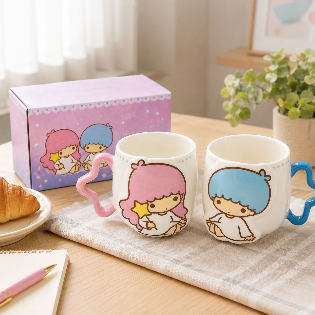 SANRIO© Little Twin Stars Pair Mug (Japan Edition)