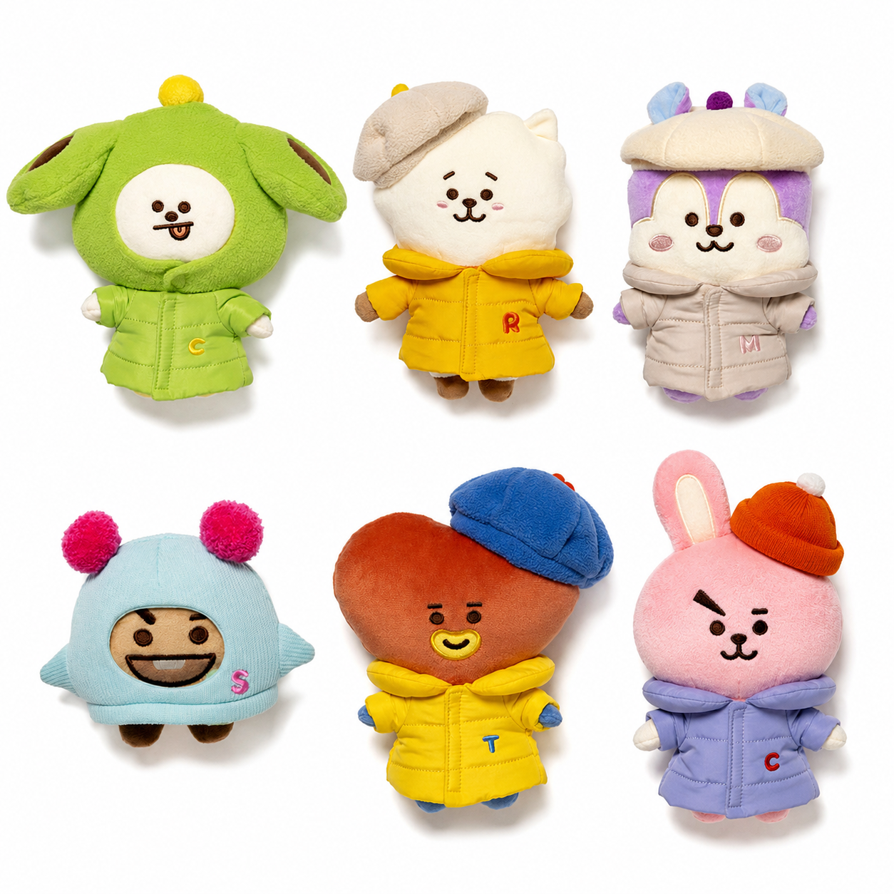 BT21© Lucky Jacket Plush (Japan Edition)