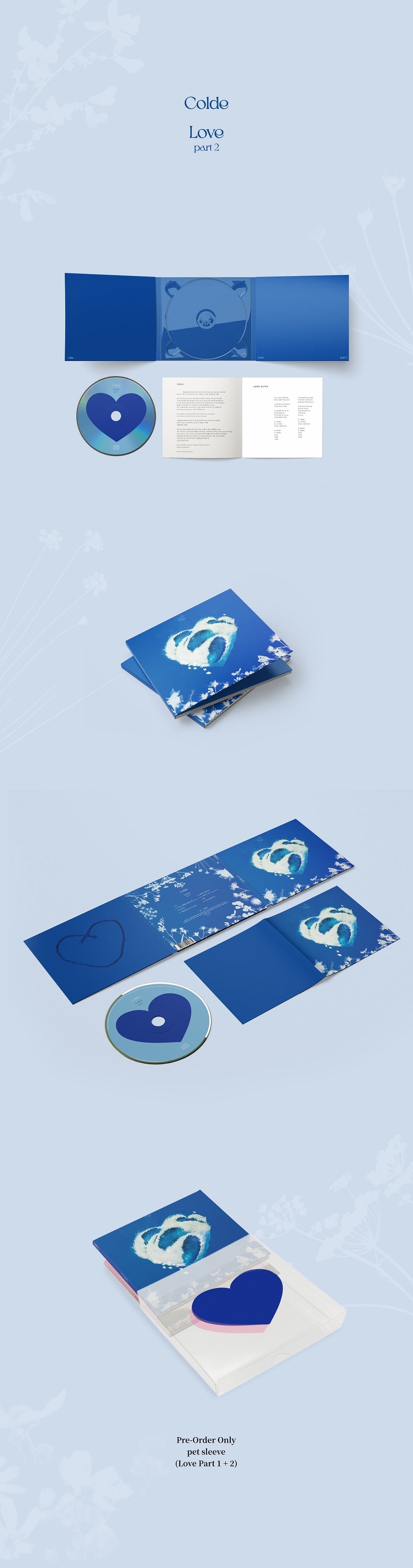 COLDE - LOVE PART 2 MINI ALBUM