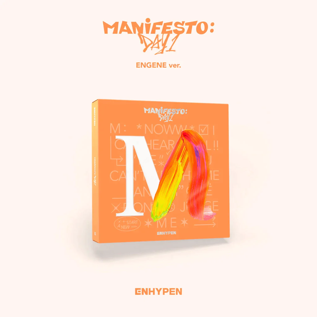 ENHYPEN - 3RD MINI ALBUM MANIFESTO : DAY 1 (ENGENE VERSION)