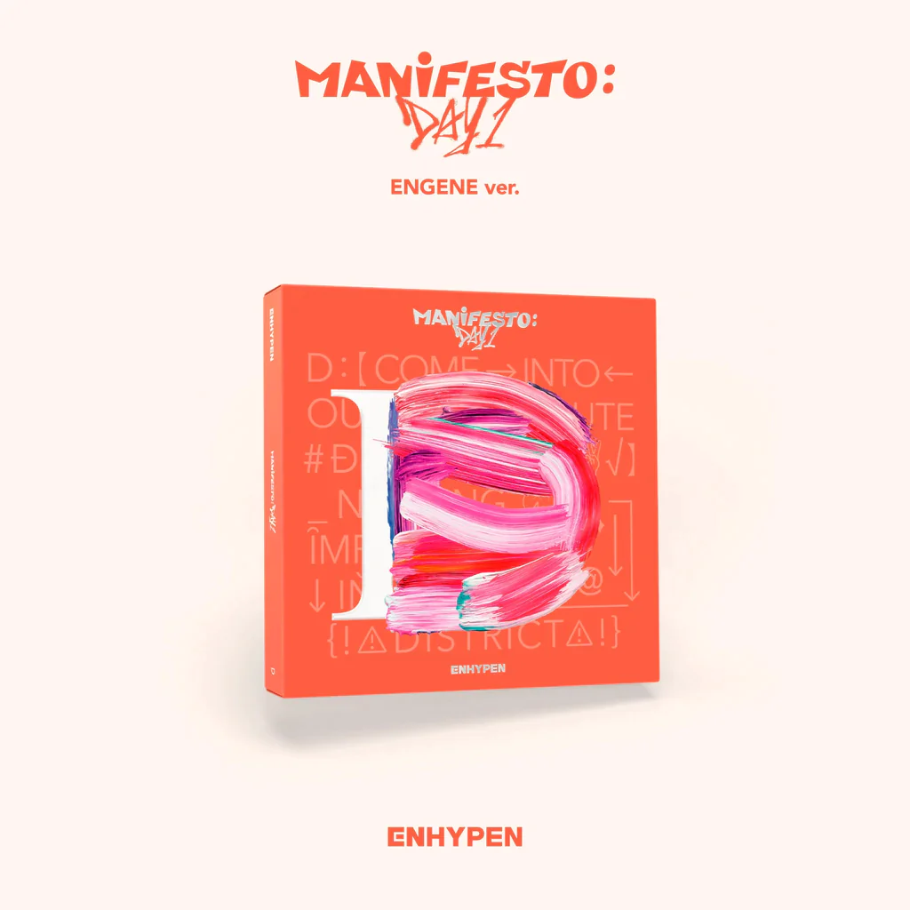 ENHYPEN - 3RD MINI ALBUM MANIFESTO : DAY 1 (ENGENE VERSION)