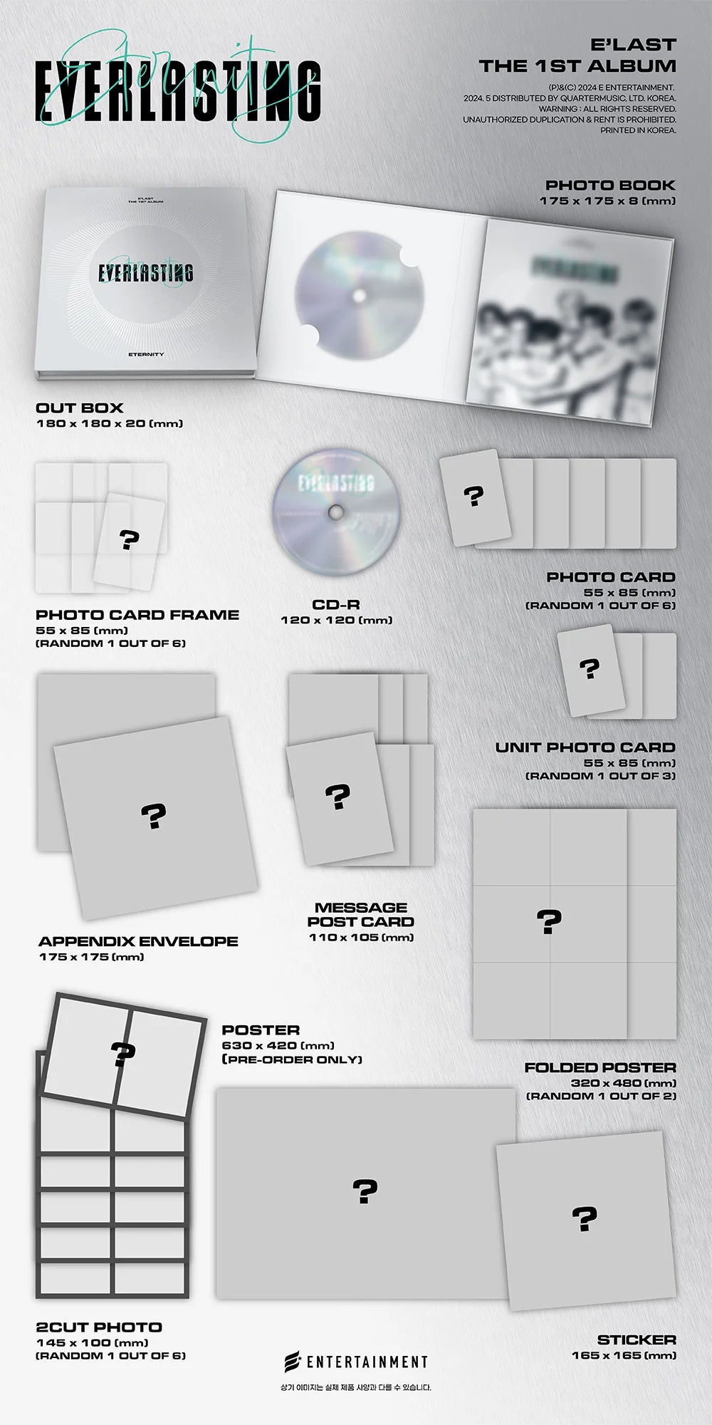 E'LAST 1ST ALBUM - EVERLASTING