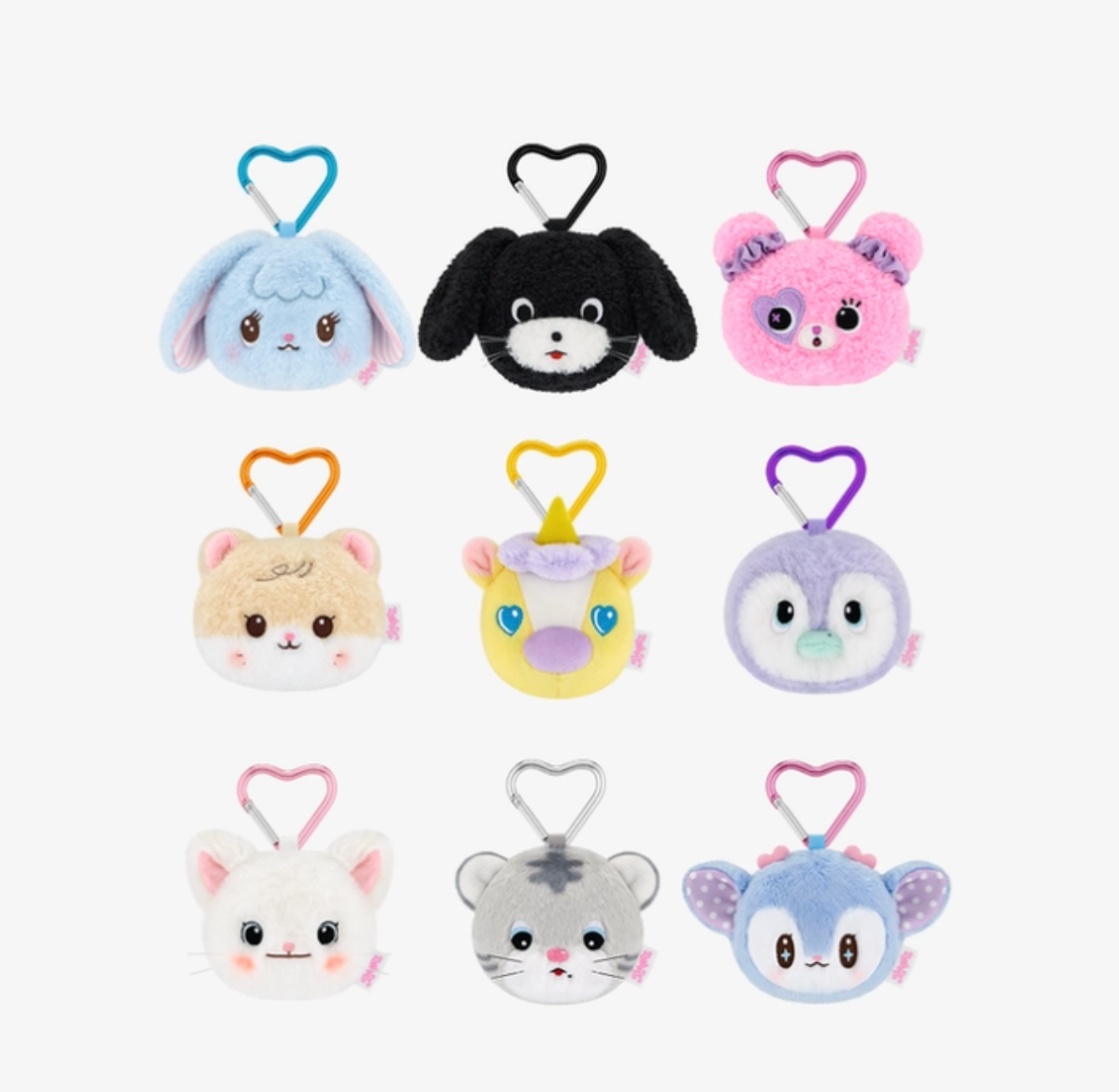 TWICE - 11TH ANNIVERSARY POP-UP STORE <TWICE THE THRILL> TDOONGZ FACE KEYRING