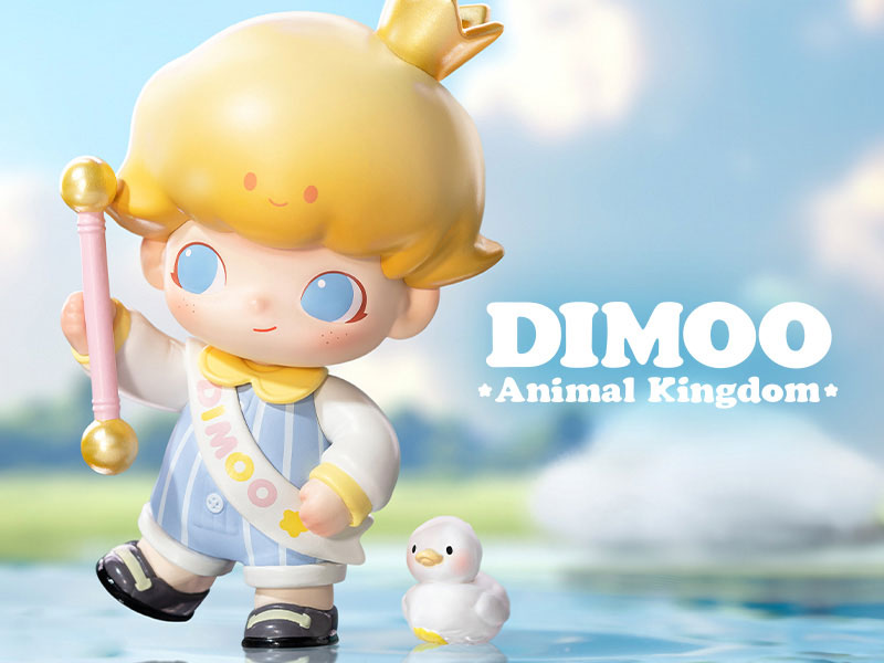 POP MART Authentic Dimoo Mystery Box Animal Kingdom Series 12 Designs (1 Piece)