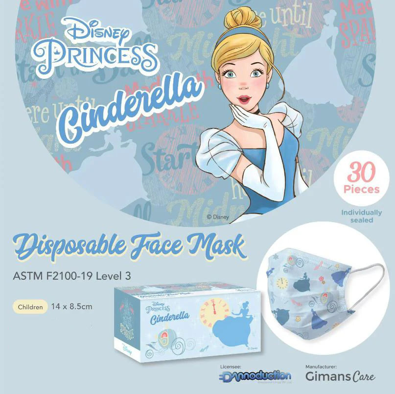 DISNEY© GC Cinderella S Q30 L3 Mask (Hong Kong Edition)