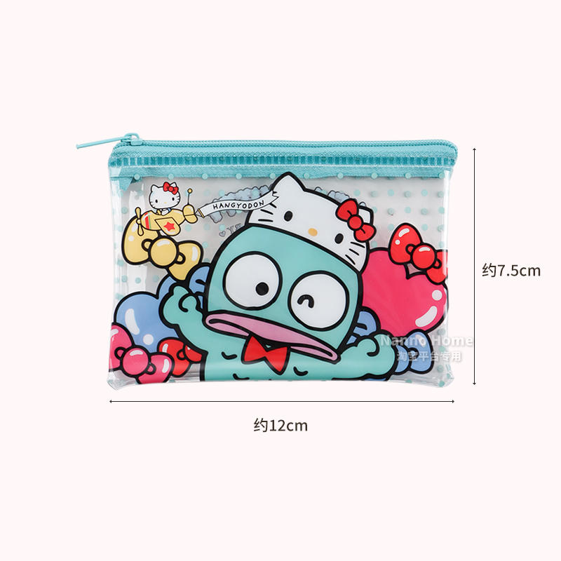 SANRIO© Hello Kitty 50th Anniversary Clear Coin Bag (Japan Edition)