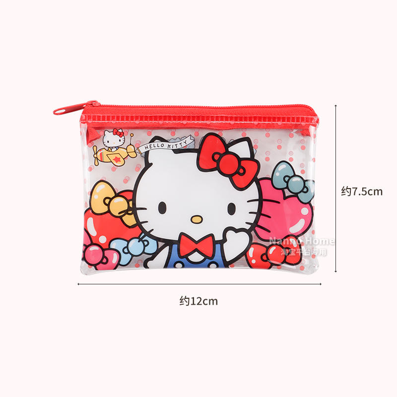 SANRIO© Hello Kitty 50th Anniversary Clear Coin Bag (Japan Edition)