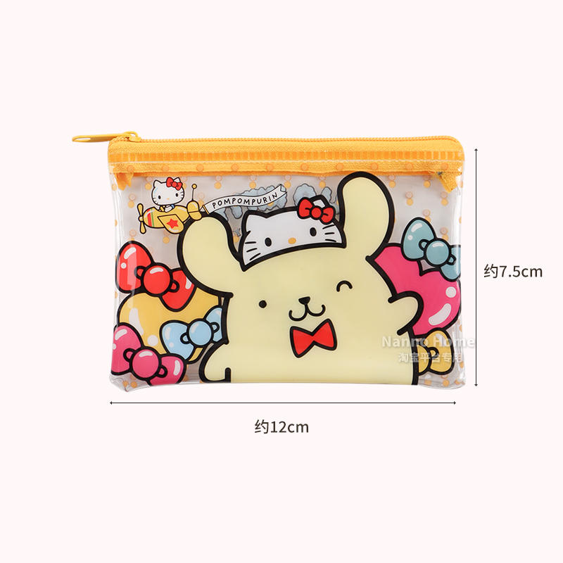 SANRIO© Hello Kitty 50th Anniversary Clear Coin Bag (Japan Edition)