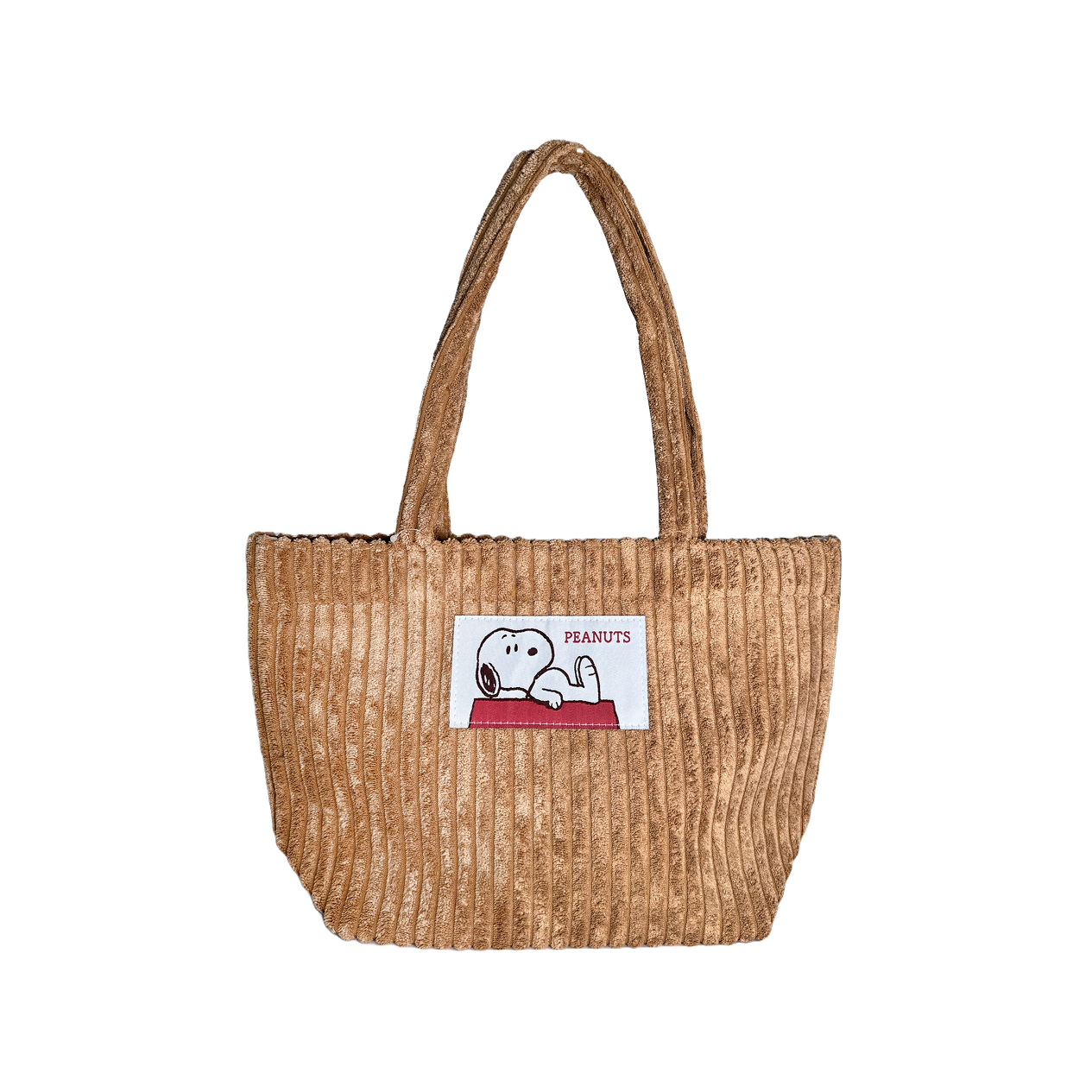 PEANUT SNOOPY© Corduroy Tote Bag (Japan Edition)