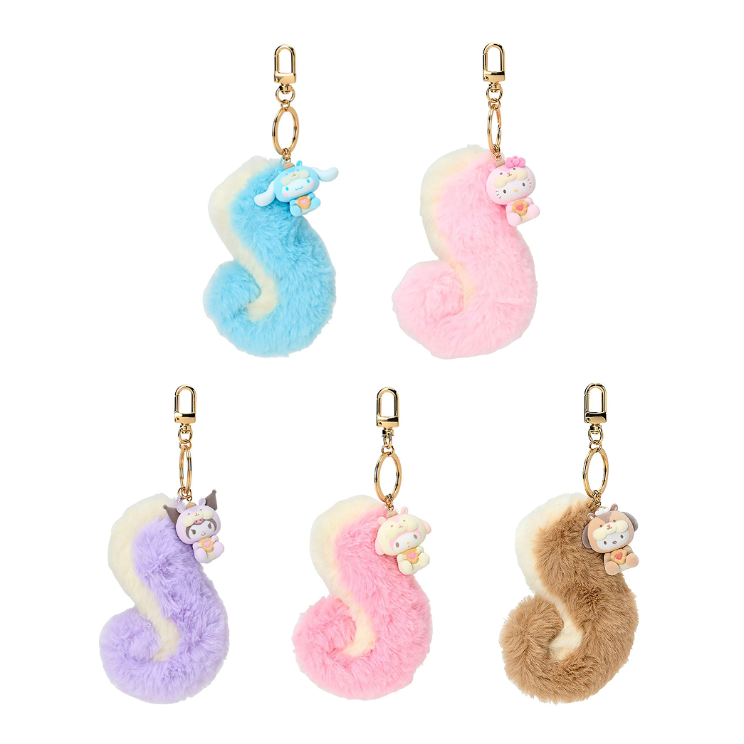 SANRIO© Squirrel Tail Hanging Plush (Japan Limited Edition)