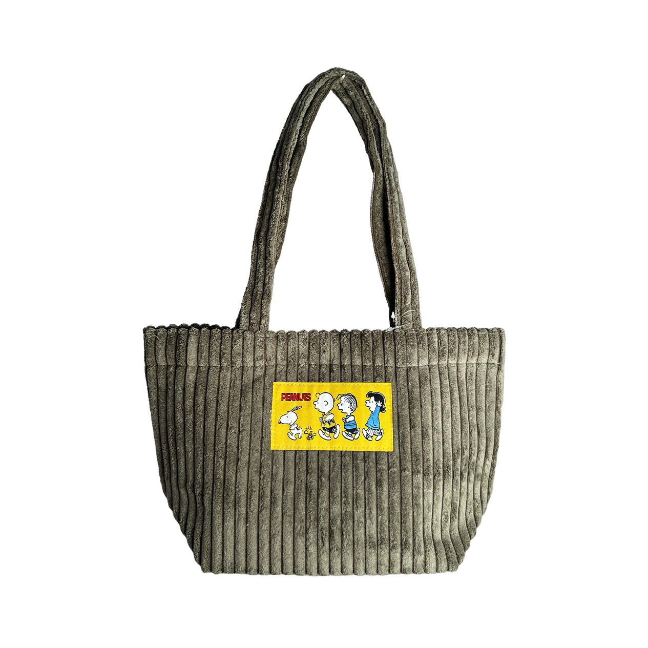 PEANUT SNOOPY© Corduroy Tote Bag (Japan Edition)