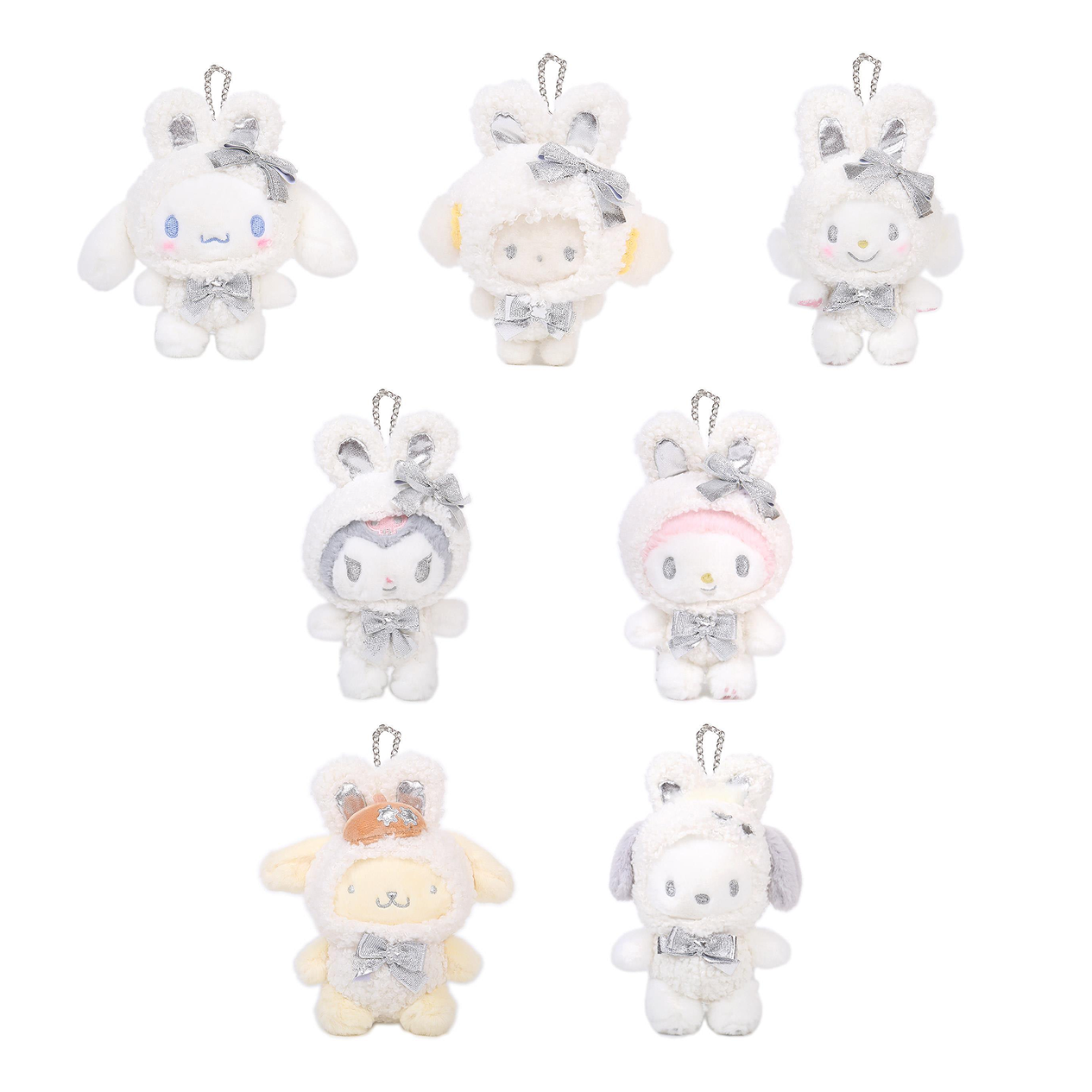 SANRIO© Snow Hanging Plush (Japan Limited Edition)