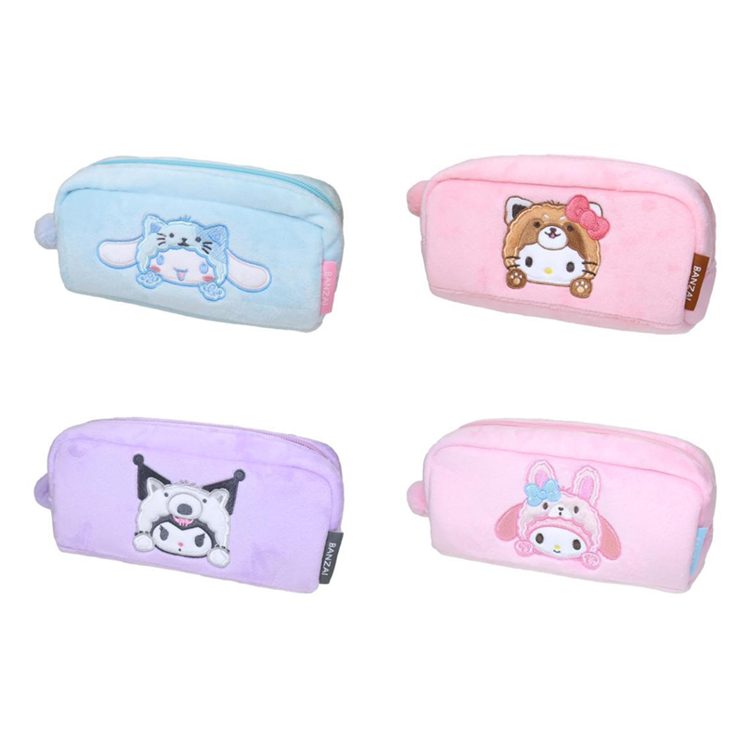 SANRIO© Banzai Plush Pencil Pouch (Japan Edition)