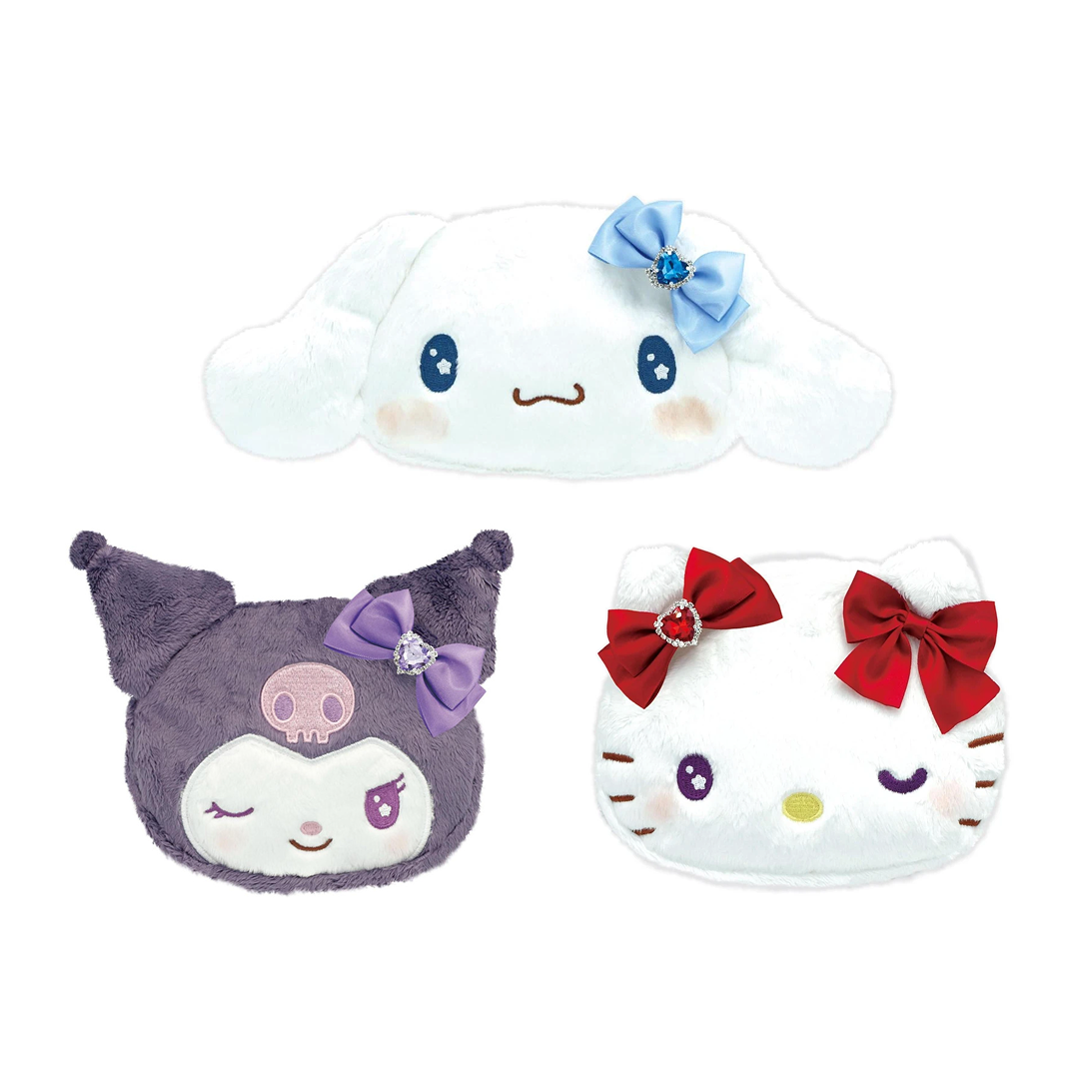 SANRIO© Head Plush Pouch (Japan Edition)