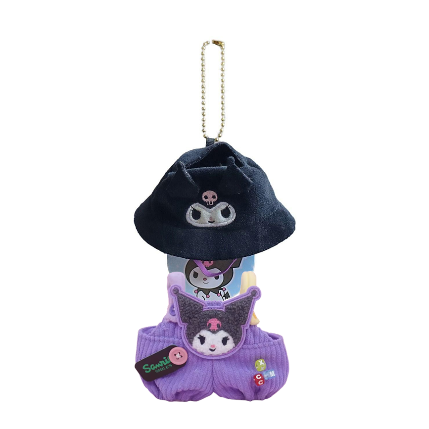 SANRIO Authentic Plush Outfit Hat+Overall