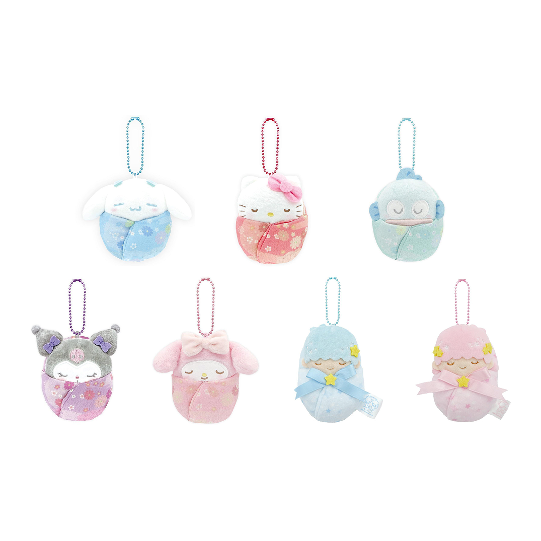 SANRIO© Sleep Wrap Hanging Plush (Japan Edition)