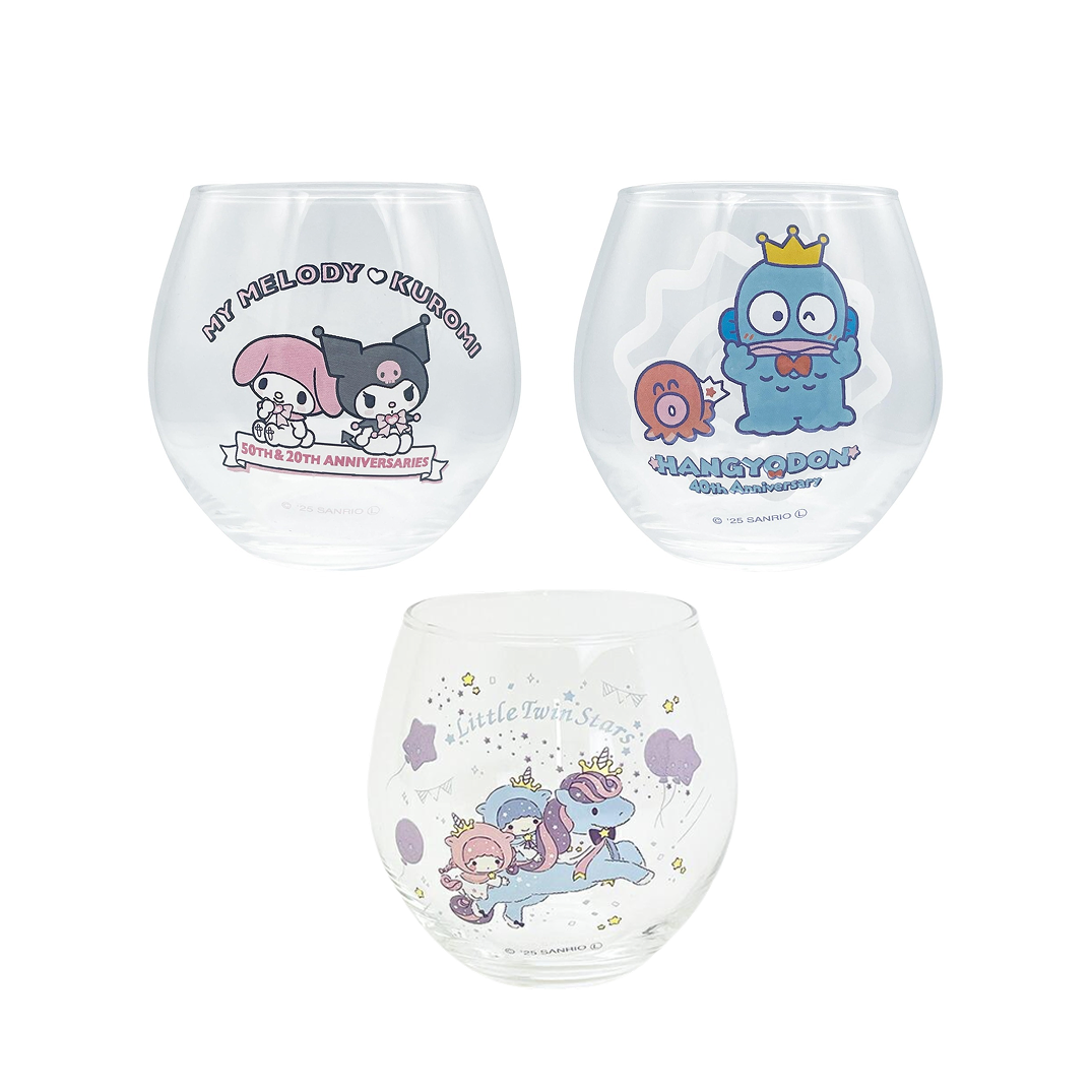 SANRIO© Glass Cup (Japan Edition)