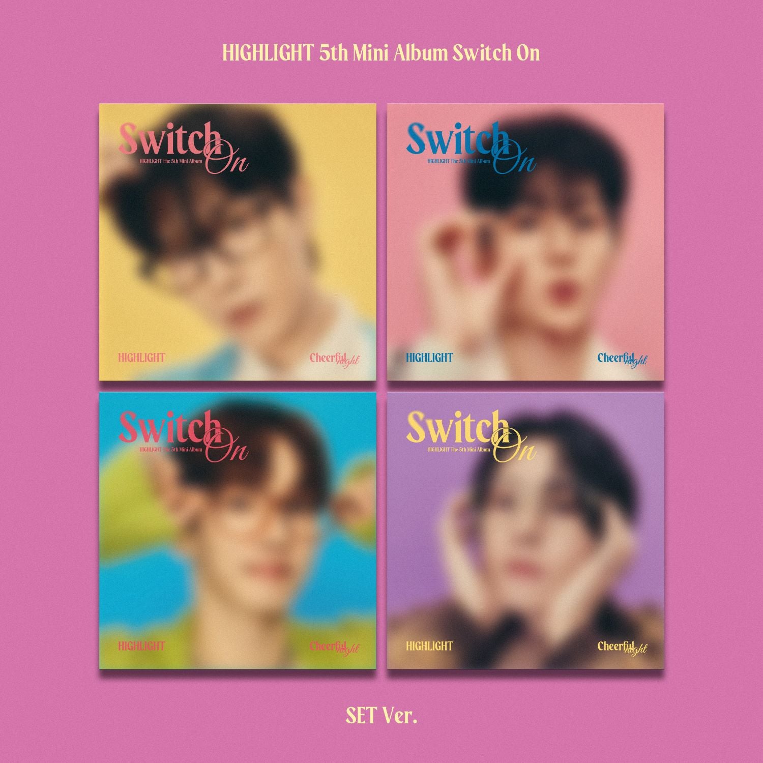 HIGHLIGHT THE 5TH MINI ALBUM - SWITCH ON (DIGIPACK VERSION)