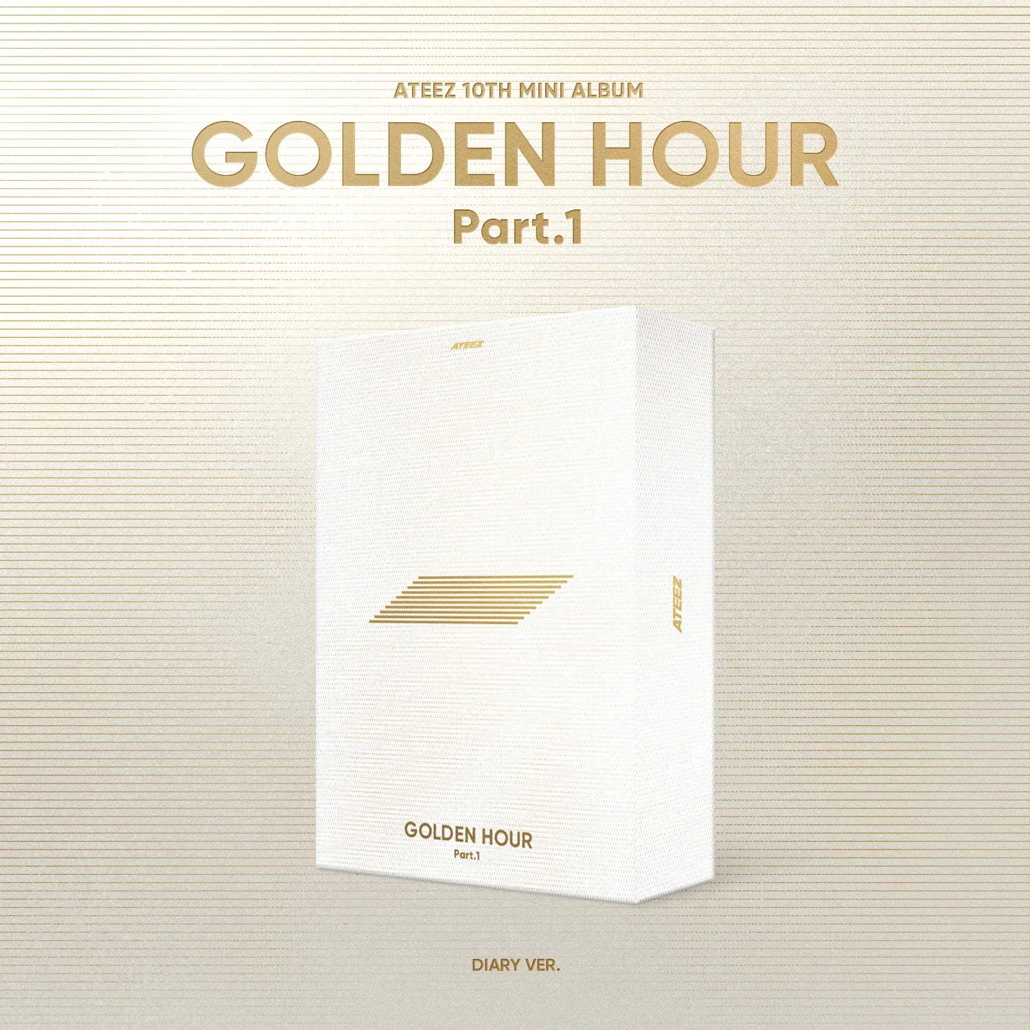 ATEEZ 10TH MINI ALBUM - GOLDEN HOUR : PART.1