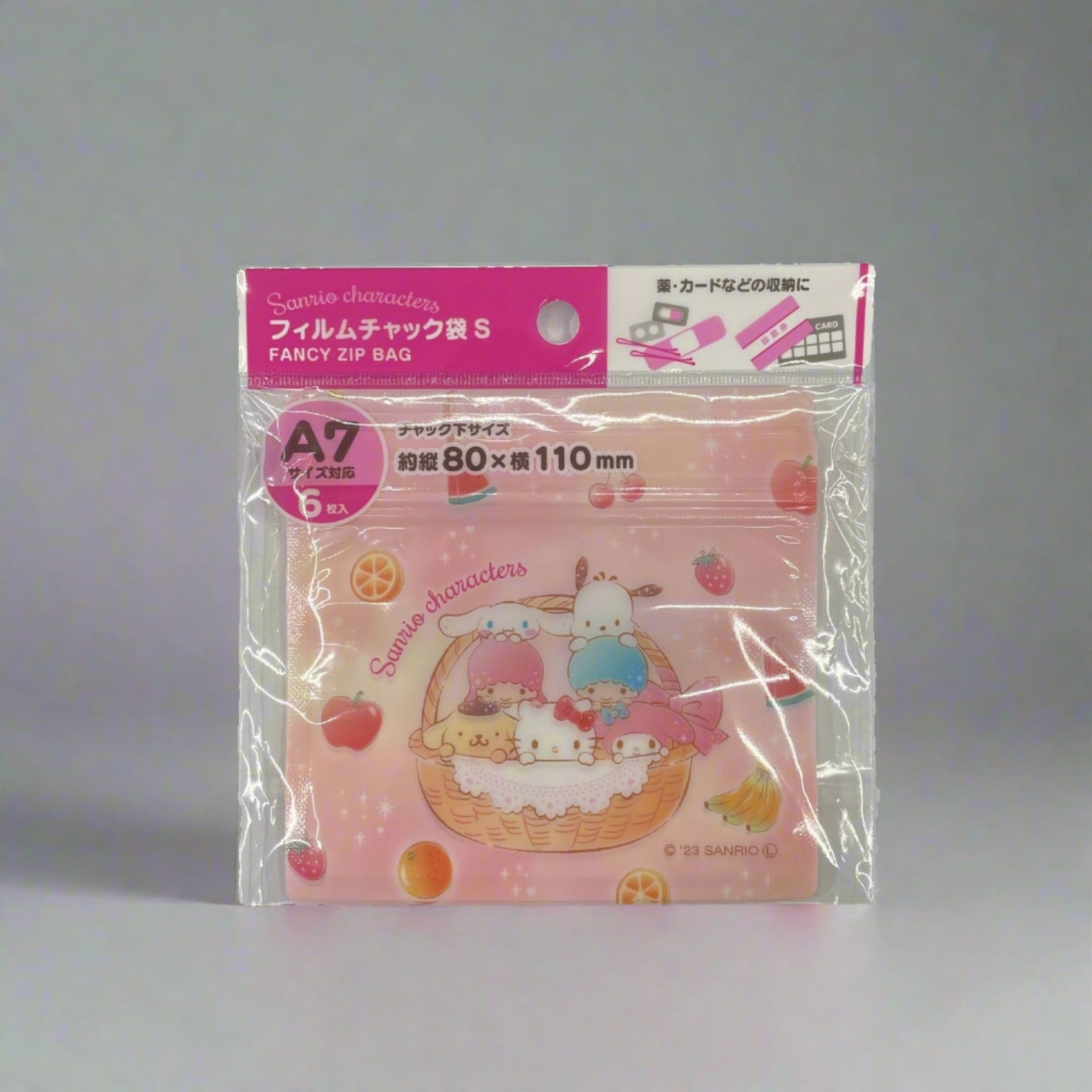 SANRIO© Zip Bag Hello Kitty 50th Anniversary (Japan Limited Edition)