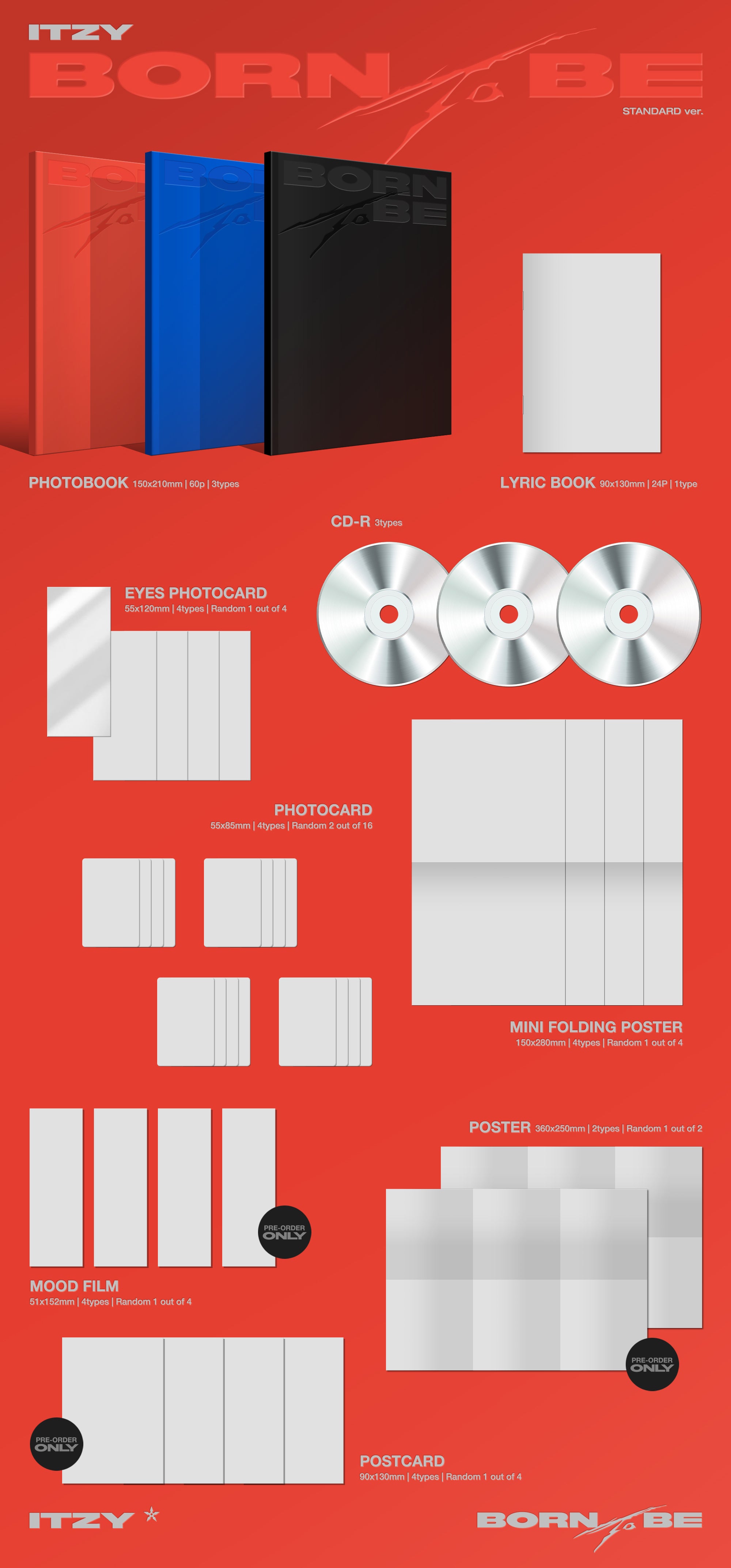 ITZY - BORN TO BE 2ND MINI ALBUM