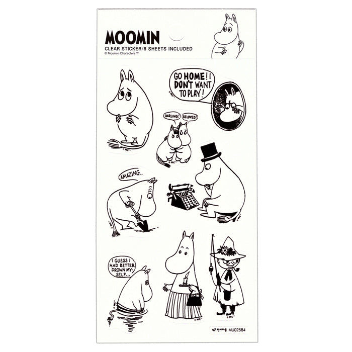 MOOMIN© Sticker (16 Styles) (Korea Edition)