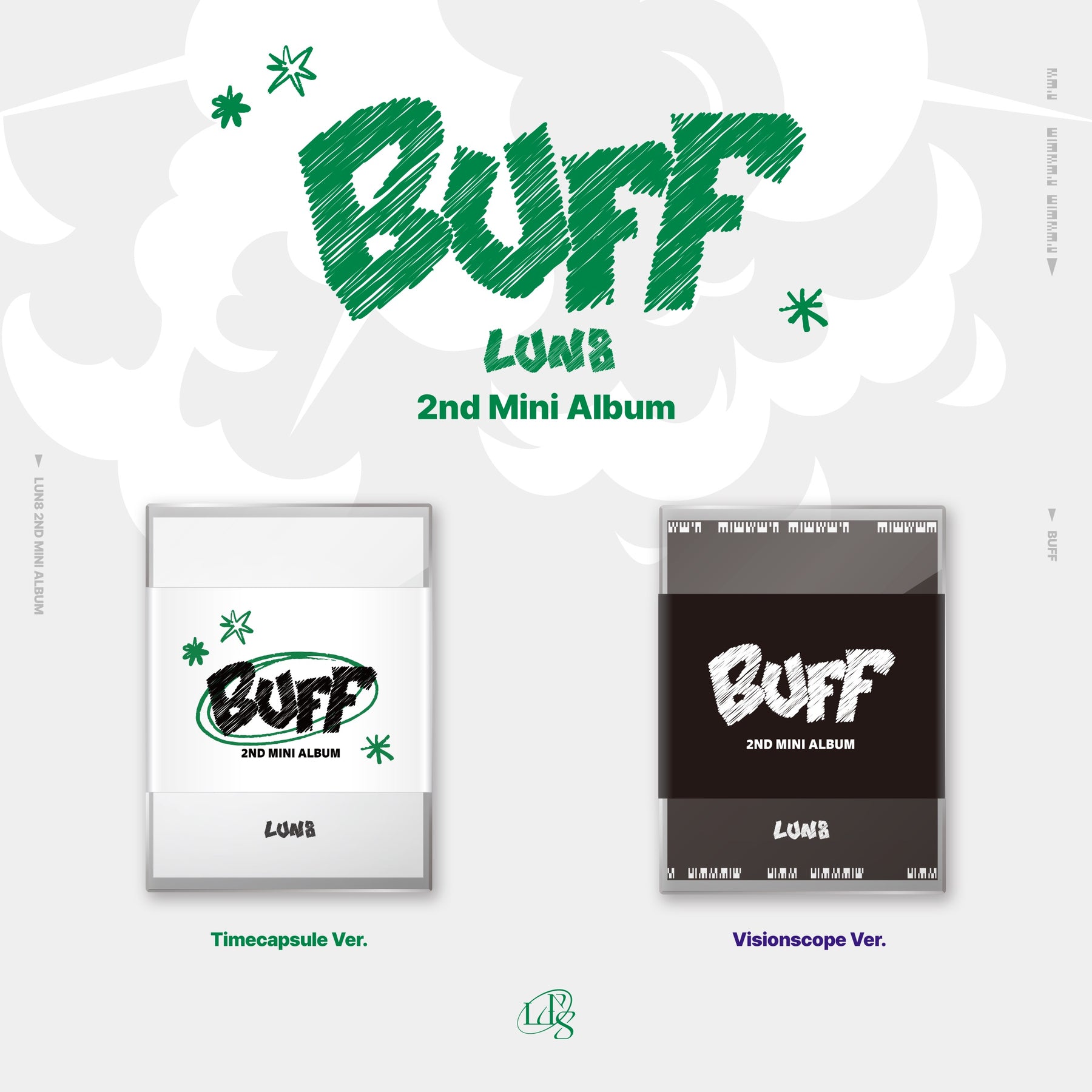 LUN8 2ND MINI ALBUM - BUFF