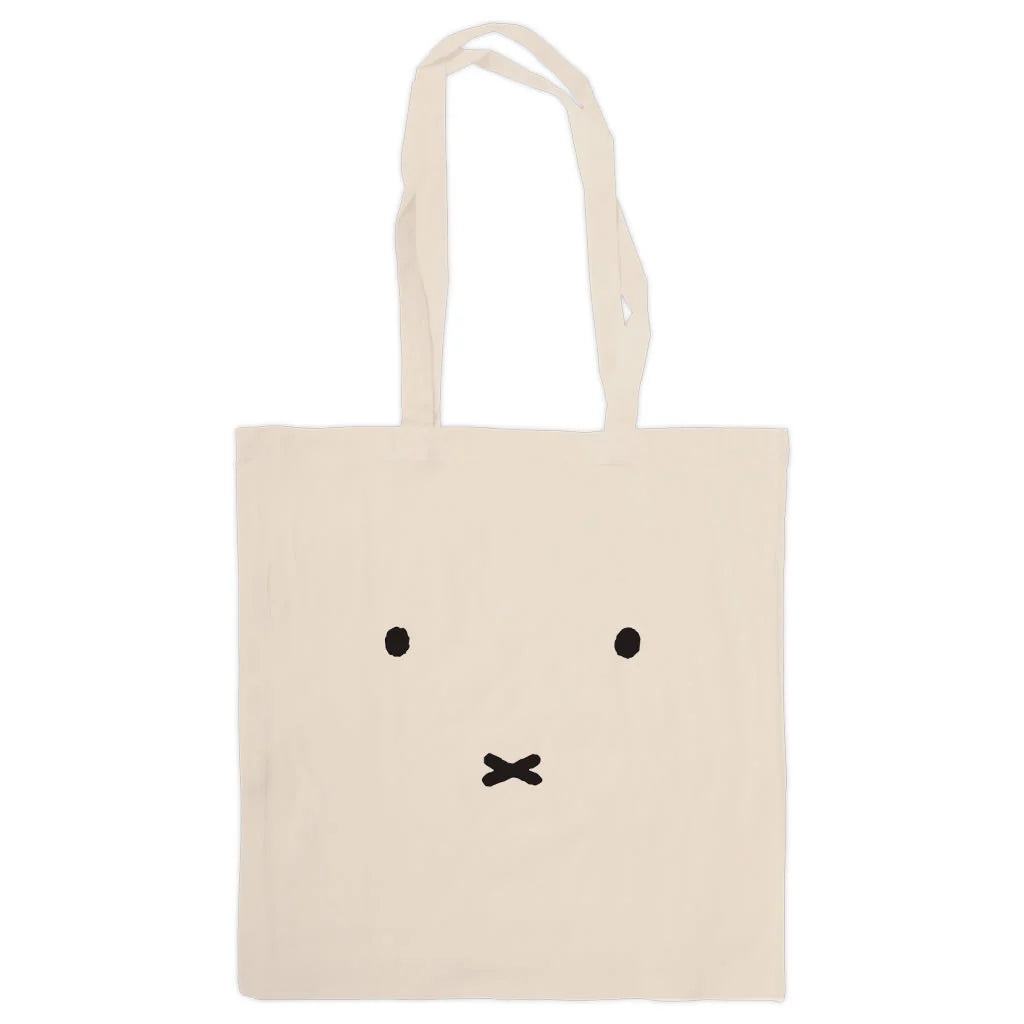 MIFFY© Towel Stitch White Tote Bag (Japan Edition)