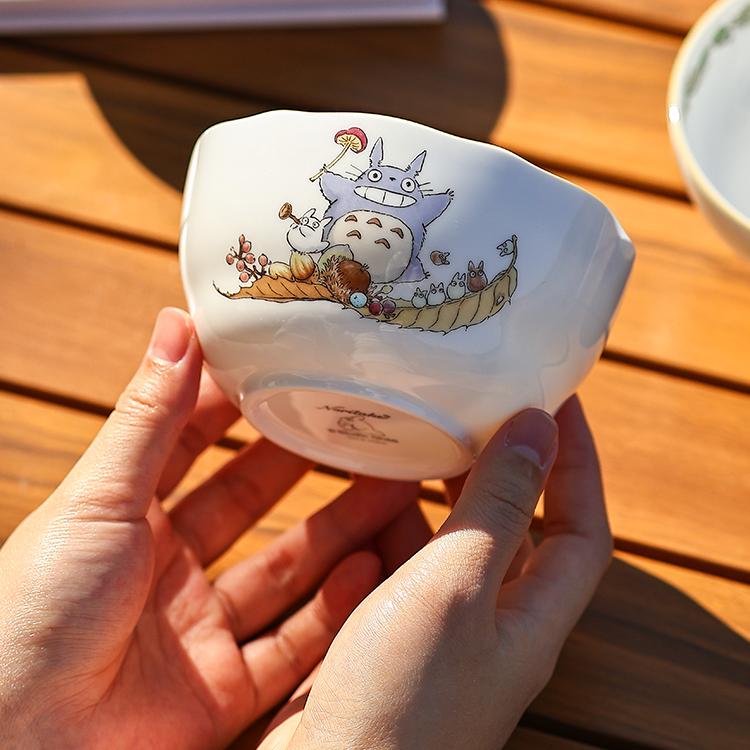 TOTORO© Noritake x My Neighbor Totoro Rice Bowl 2in1