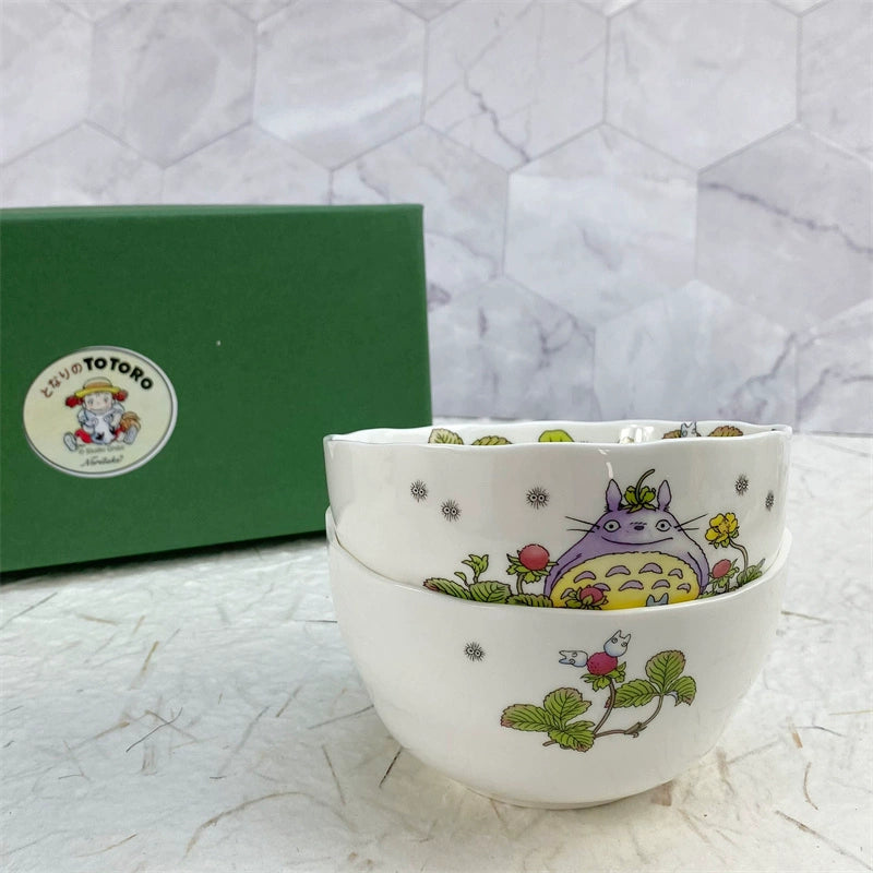 TOTORO© Noritake x My Neighbor Totoro Rice Bowl 2in1