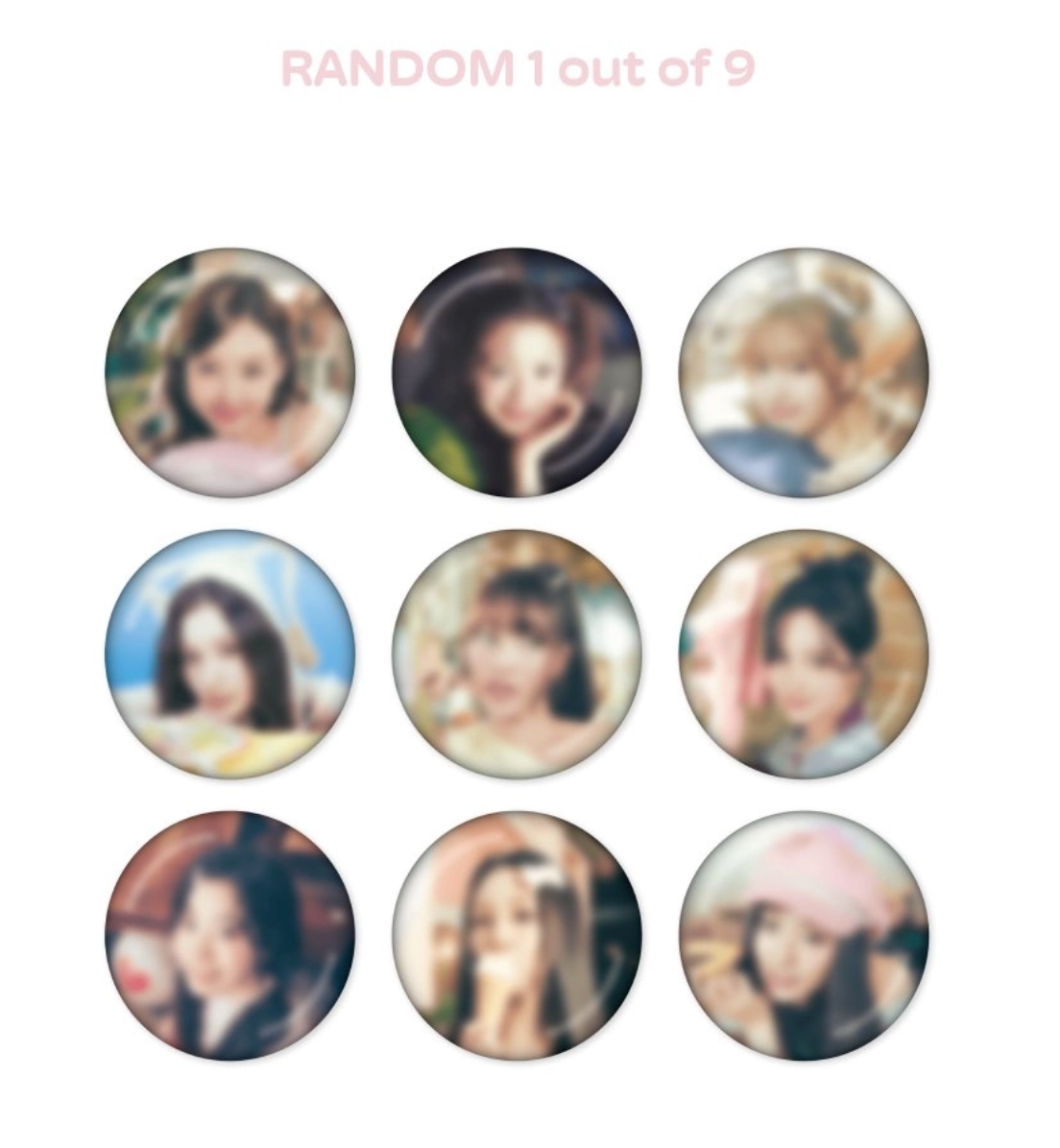 TWICE - 11TH ANNIVERSARY POP-UP STORE <TWICE THE THRILL> SECRET CAN BADGE