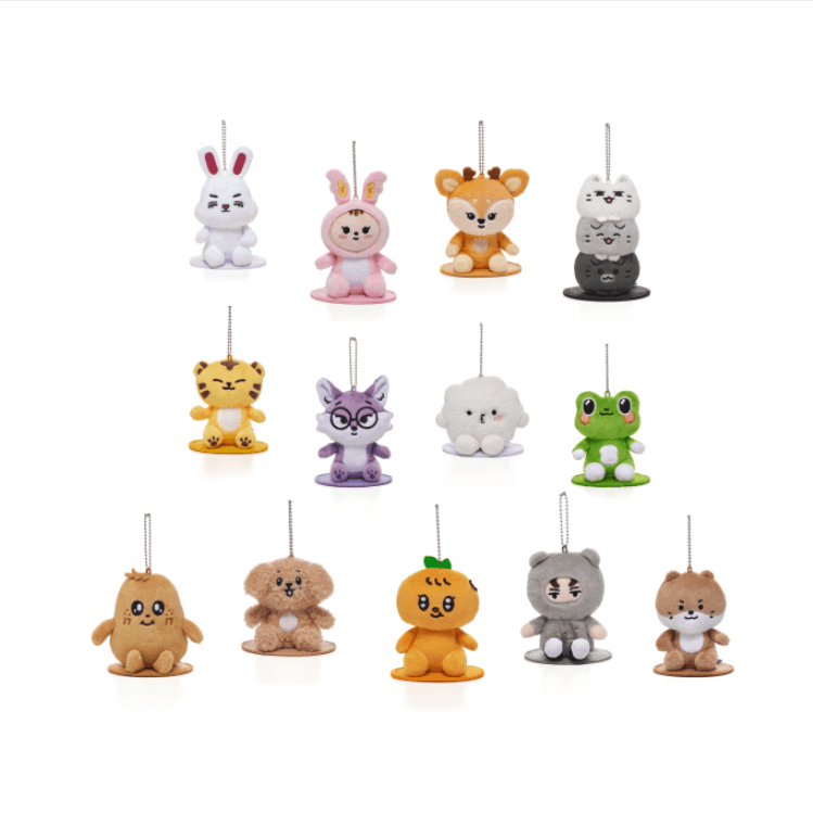 SEVENTEEN - MINITEEN MAGNET PLUSH KEYRING OFFICIAL MD SEVENTEEN - MINITEEN MAGNET PLUSH KEYRING OFFICIAL MD