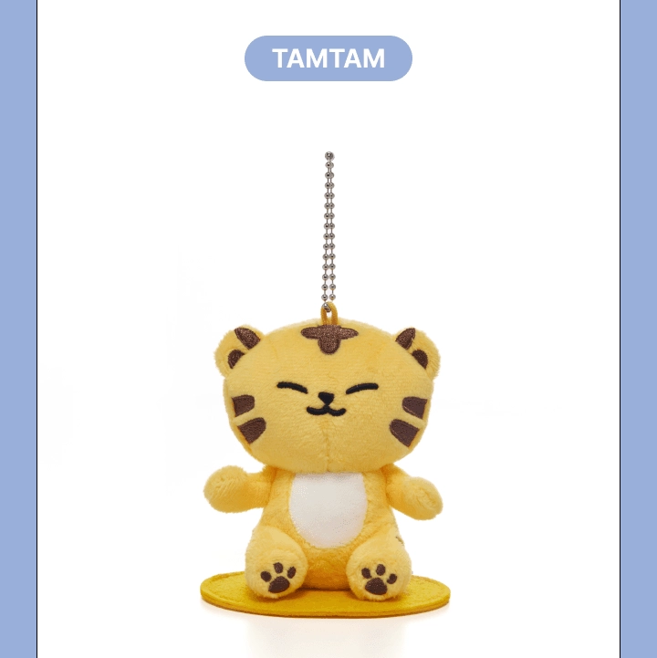 SEVENTEEN - MINITEEN MAGNET PLUSH KEYRING OFFICIAL MD