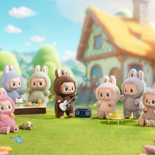 POP MART Authentic THE MONSTERS Labubu Plush - Exciting Macarons Mystery Box 6 Styles