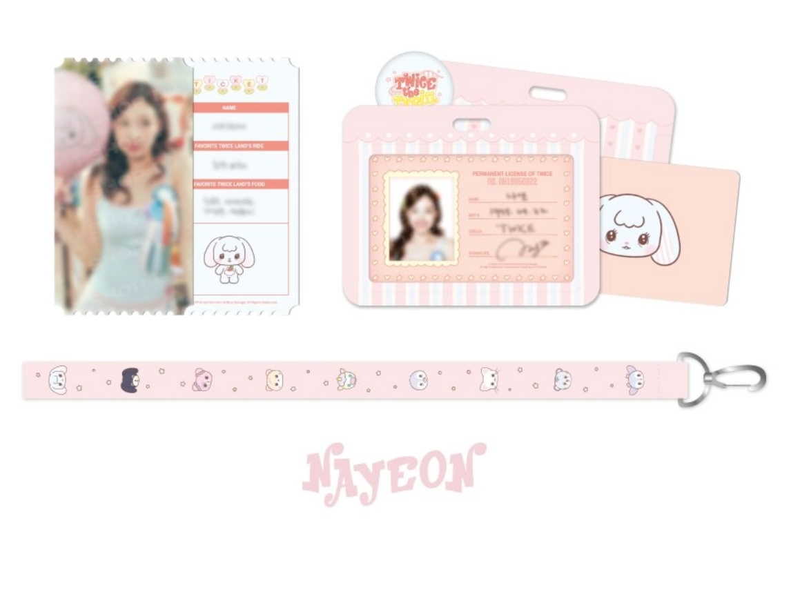 TWICE - 11TH ANNIVERSARY POP-UP STORE <TWICE THE THRILL> TWICE LAND TICKET SET