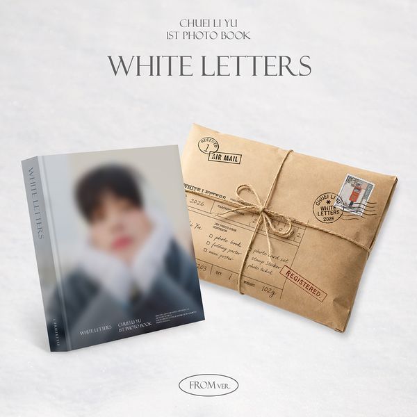 CHUEI LI YU 1ST PHOTO BOOK - WHITE LETTERS